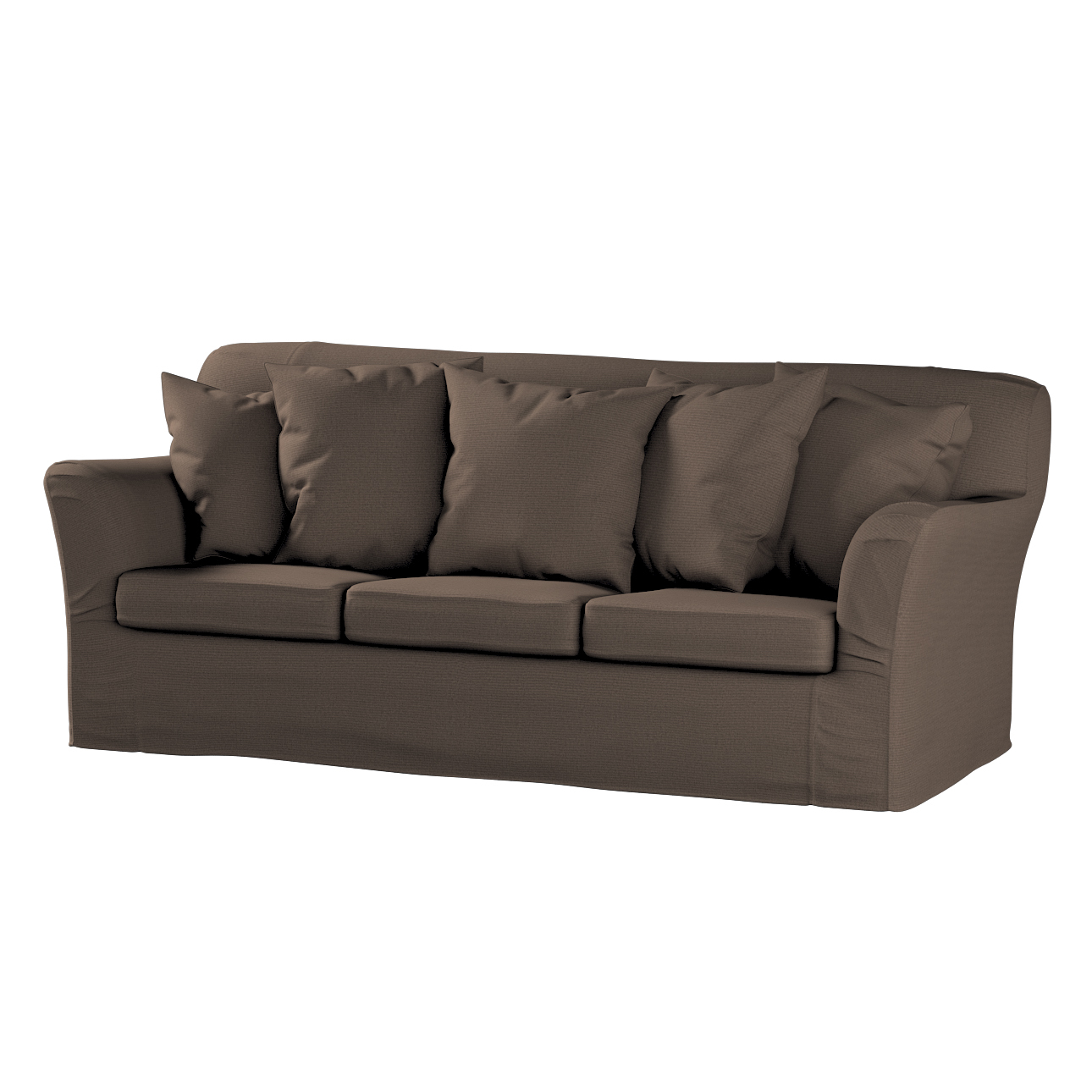 Bezug für Tomelilla 3-Sitzer Sofa nicht ausklappbar, braun, Sofahusse, Tome günstig online kaufen