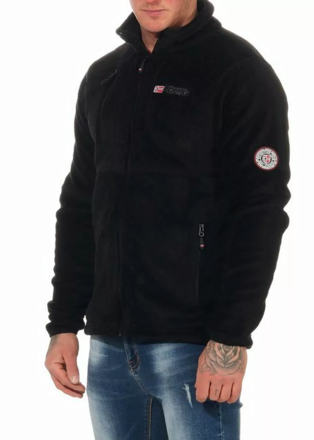 Geographical Norway Fleecejacke Herren Fleecejacke Outdoor Freizeit Jacke F günstig online kaufen