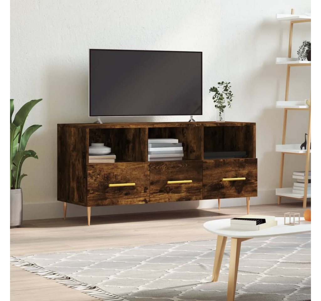 vidaXL TV-Schrank TV-Schrank Räuchereiche 102x36x50 cm Spanplatte günstig online kaufen