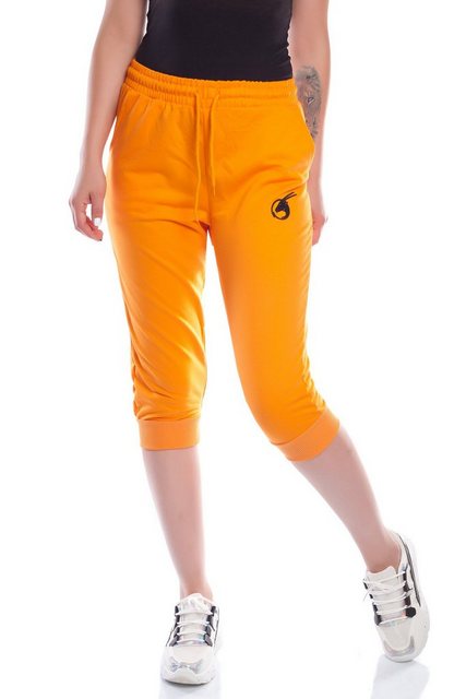 Bongual 3/4-Sweathose Jogginghose Capri Basic mit Kordeln günstig online kaufen