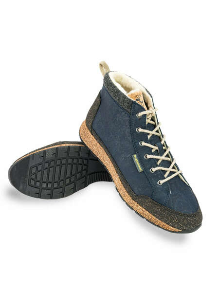 Herren Schnürschuh Arctic Cork Adventurer Indigo Buam Kork/merinowolle günstig online kaufen