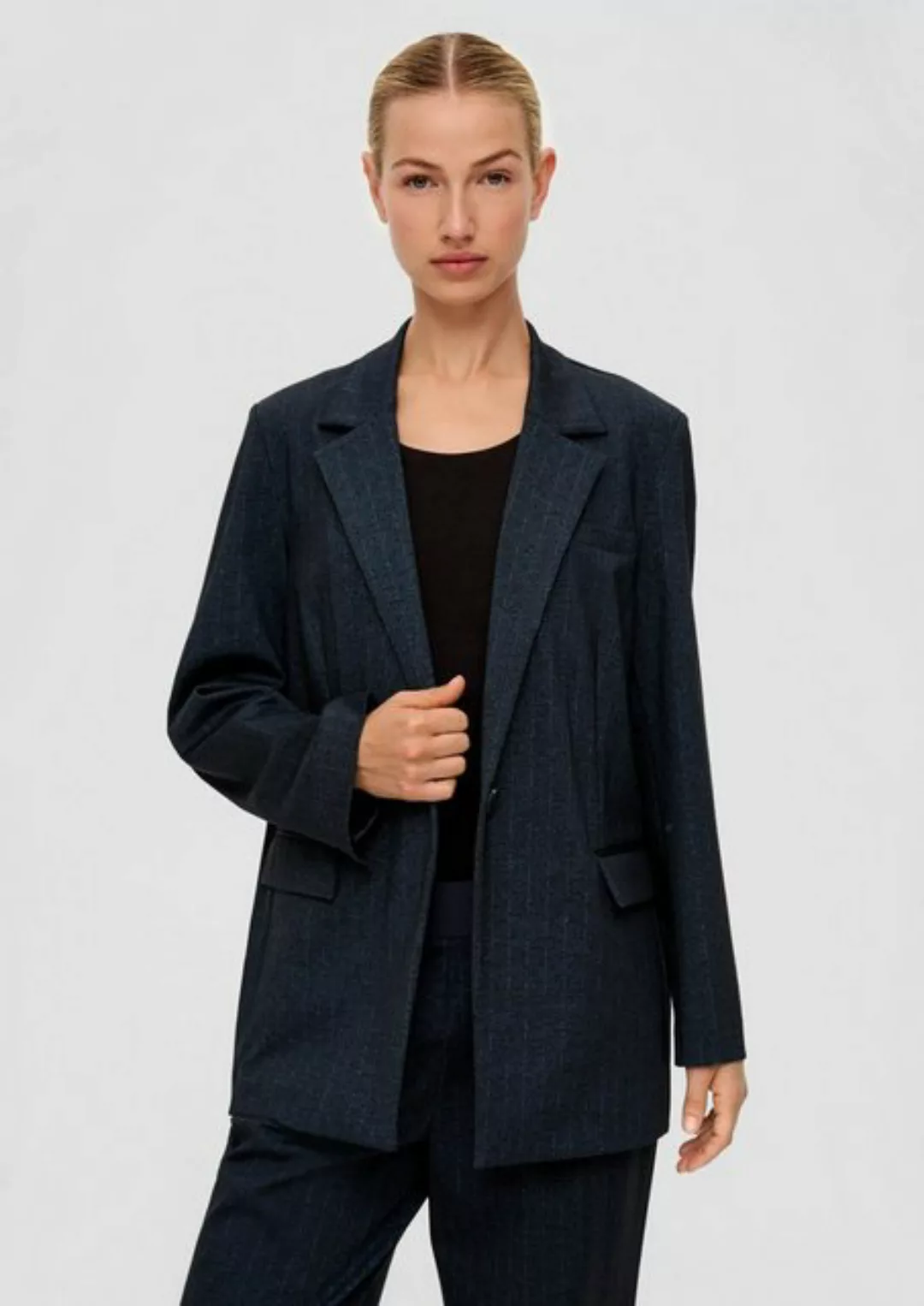 s.Oliver Jackenblazer Blazer mit Nadelstreifen günstig online kaufen