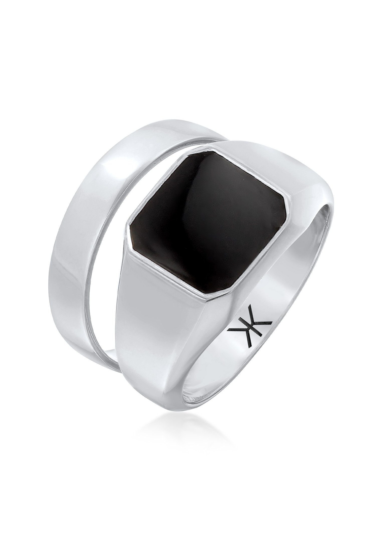 Kuzzoi Ring-Set Kuzzoi Siegelring Bandring Set günstig online kaufen