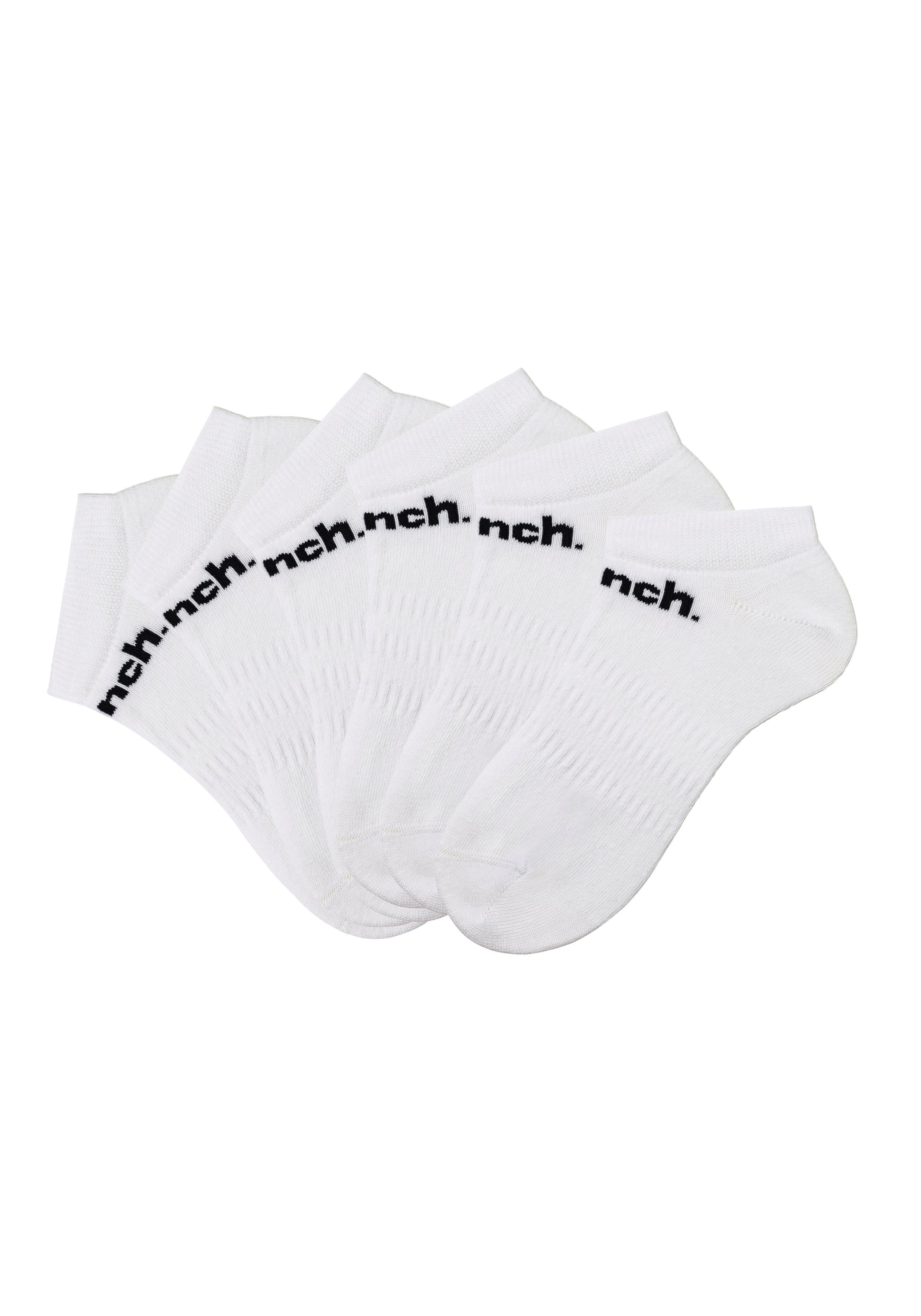 Bench. Sportsocken, (Packung, 6 Paar), Sneakersocken mit klassischem Logosc günstig online kaufen