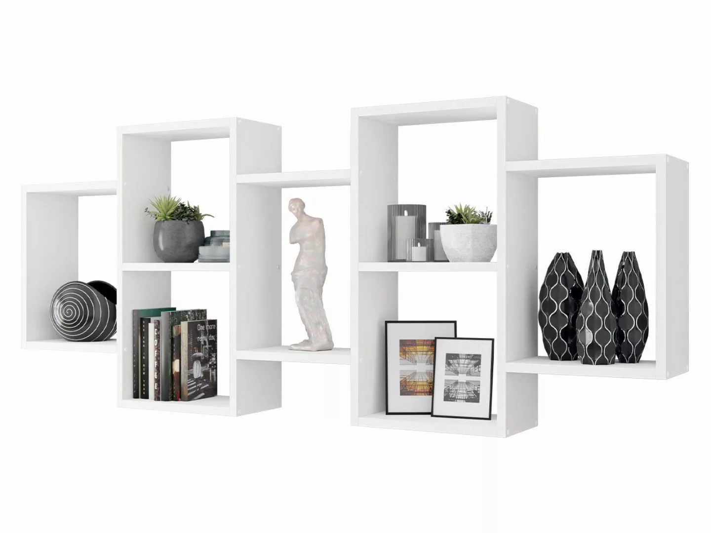 MIRJAN24 Wandregal Trio 001, 161x18x65 cm, günstig online kaufen