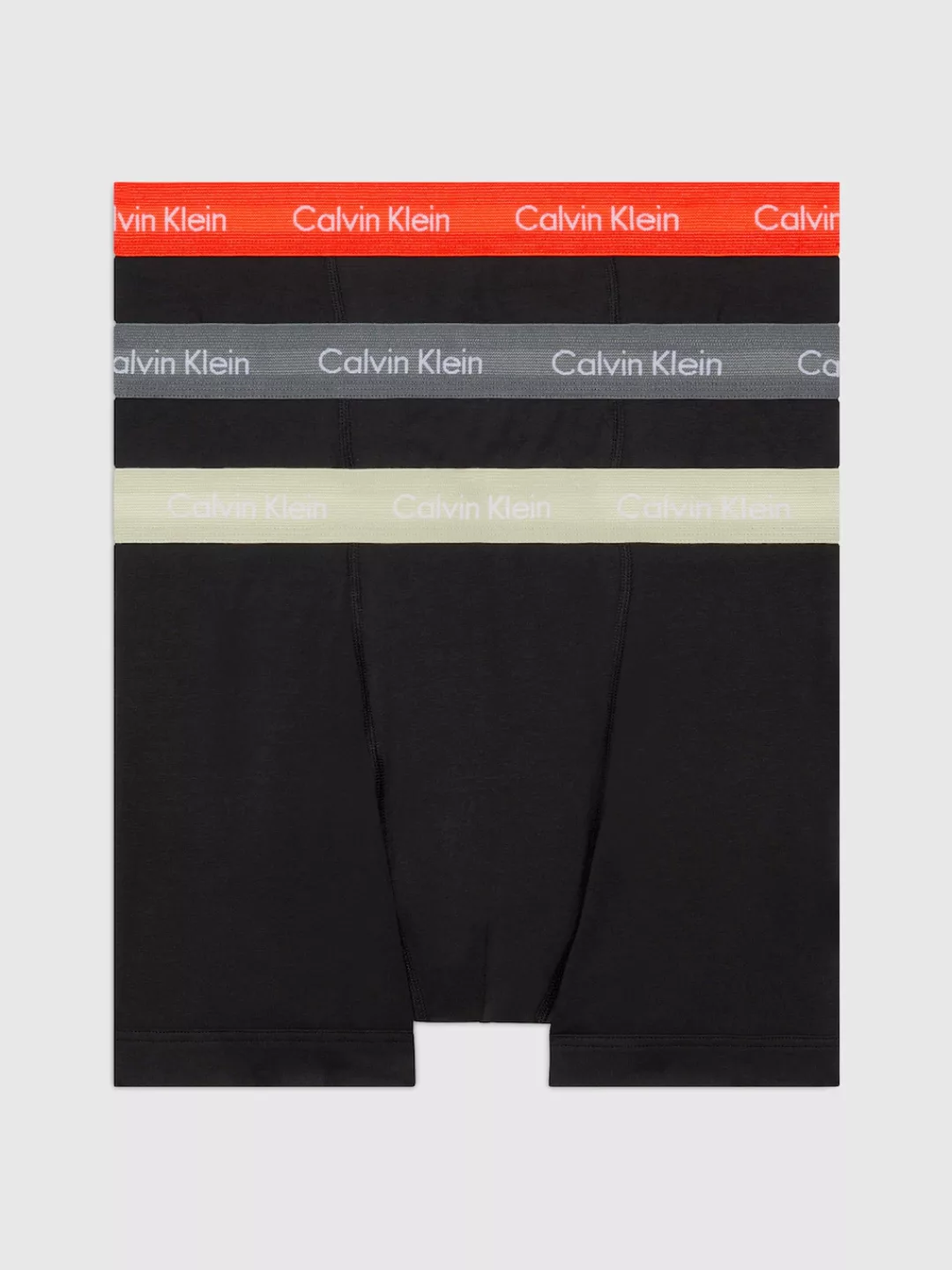 Calvin Klein 3-er Set Trunks Schwarz günstig online kaufen