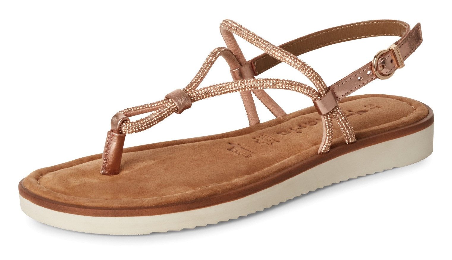 Tamaris Riemchensandale, Plateau, Sandalette, Sommerschuh mit günstig online kaufen