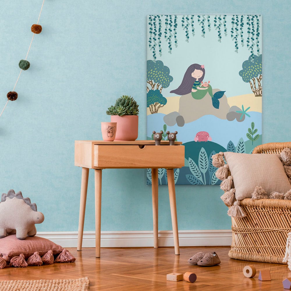 A.S. Création Leinwandbild "Coral Kingdom - Wandbild Bunt Beige Keilrahmen günstig online kaufen