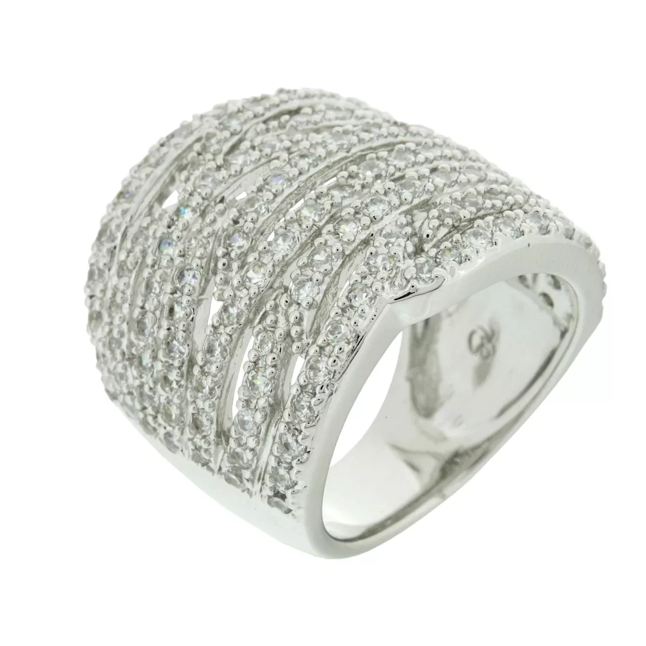 Ring Tel aus 925 Sterling Silber Schmuck für Damen Cosmopolitan Gr.16 günstig online kaufen