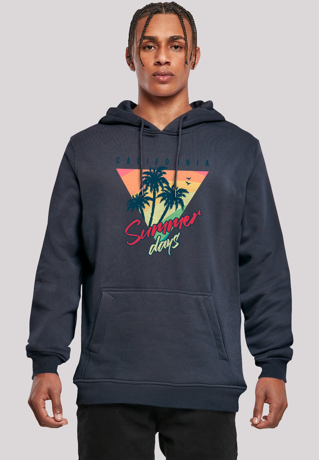 F4NT4STIC Kapuzenpullover "California Palmen Retro", Premium Qualität günstig online kaufen