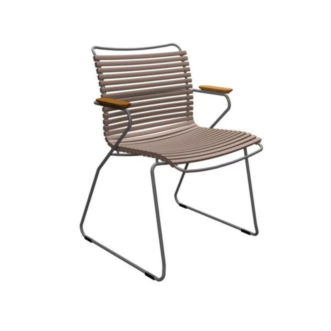 Outdoor Stuhl Click mit Armlehne sand günstig online kaufen