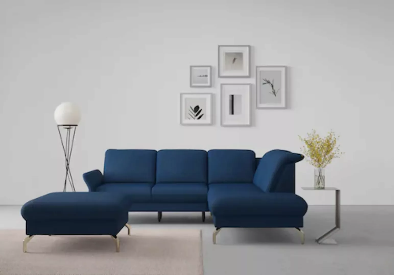 sit&more Ecksofa »Fashion L-Form«, wahlweise mit Kopfteilverstellung, Vorzi günstig online kaufen