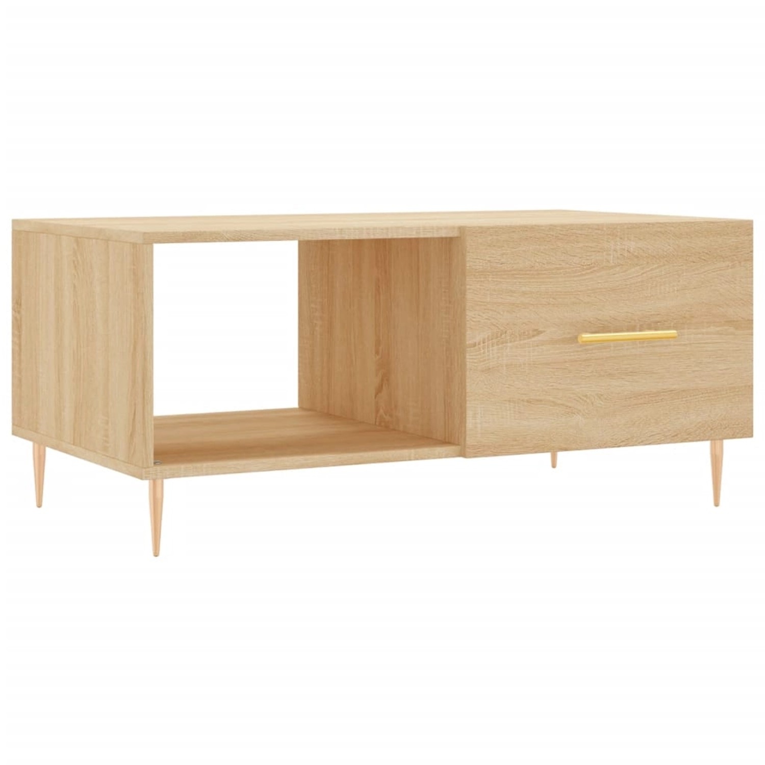 vidaXL Couchtisch Sonoma-Eiche 90x50x40 cm Holzwerkstoff Modell 15 günstig online kaufen