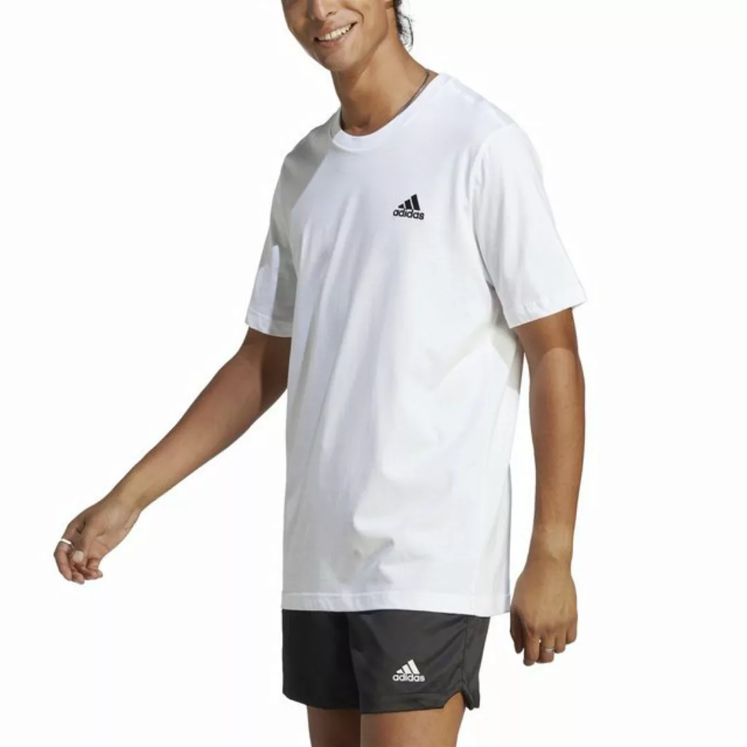 adidas Sportswear Kurzarmshirt M SL SJ T-Shirt Herren weiß günstig online kaufen