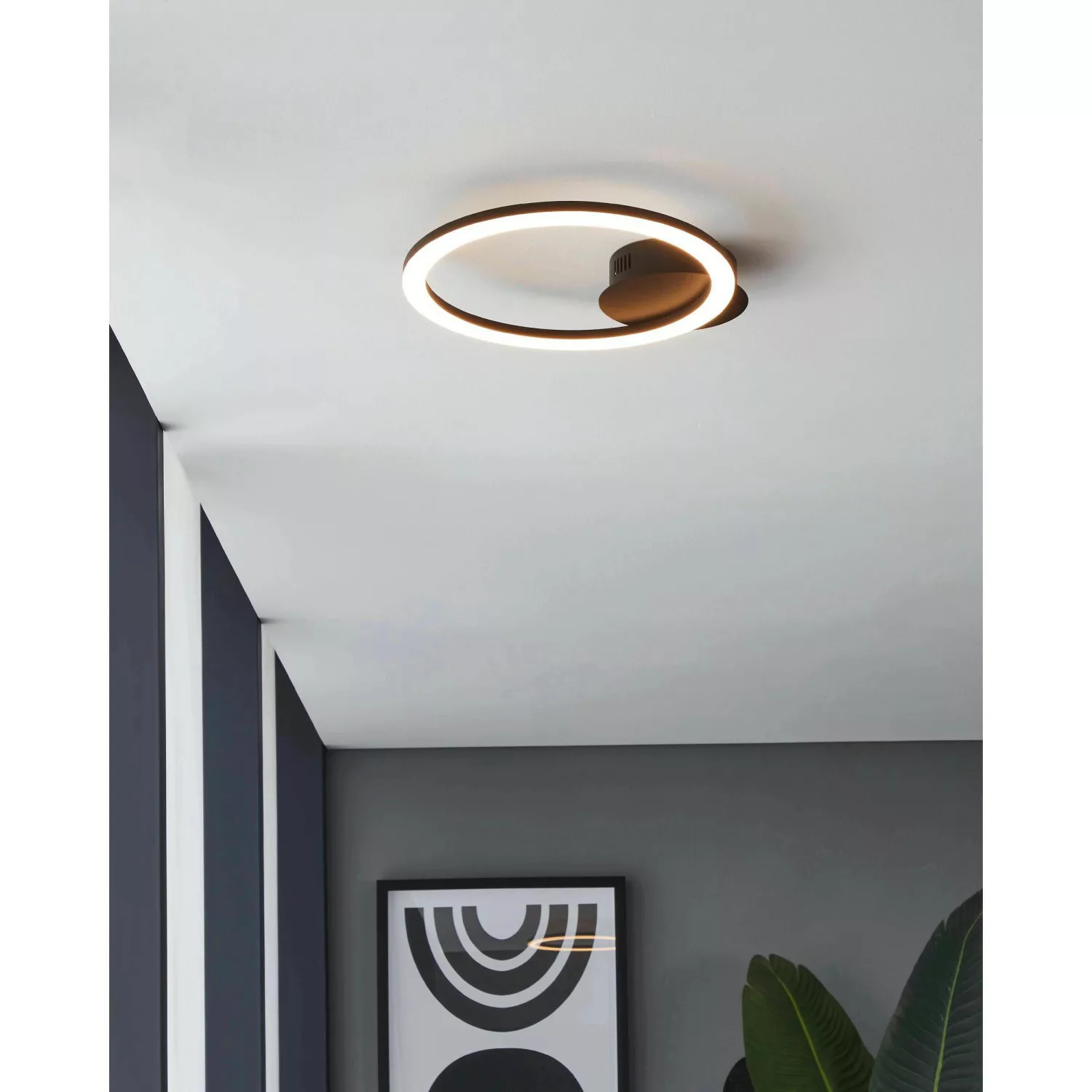 EGLO connect Parrapos-Z LED-Deckenlampe, 1-flammig günstig online kaufen