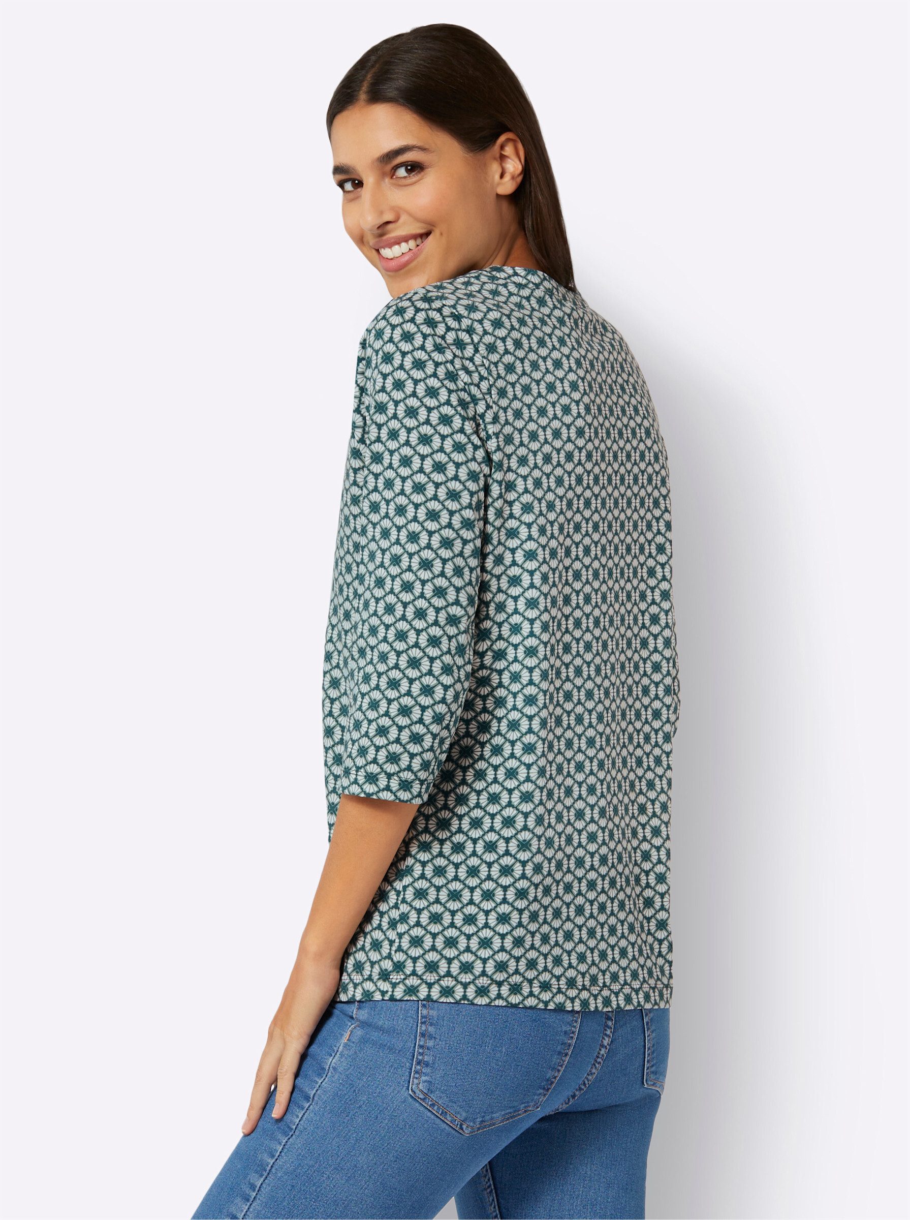 Sieh an! T-Shirt 3/4-Arm-Shirt günstig online kaufen