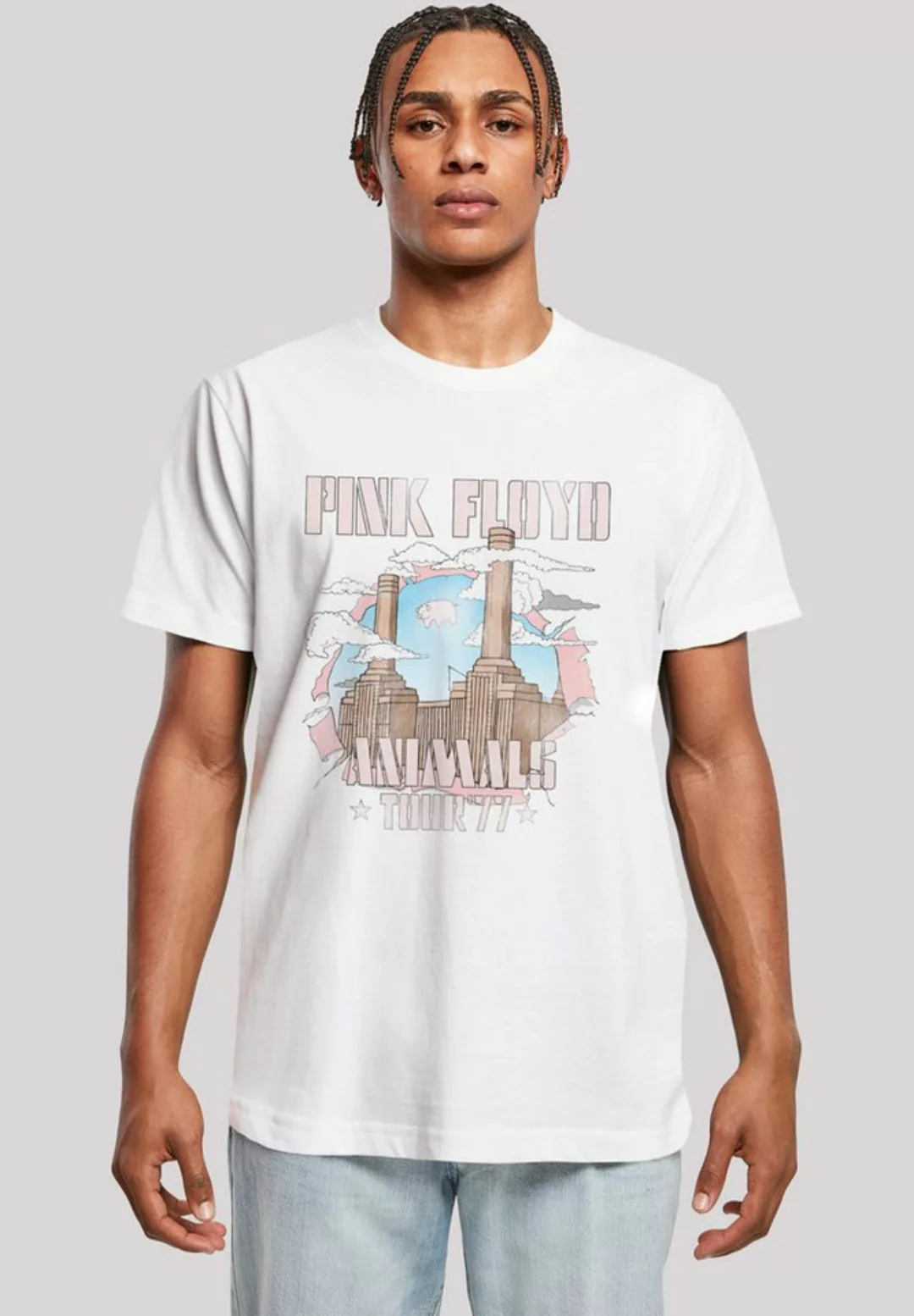 F4NT4STIC T-Shirt Pink Floyd Liquid Prism Rock Metal Musik Herren,Premium M günstig online kaufen