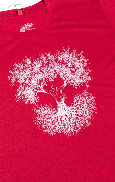 Ecovero Shirt Fairwear Für Herren "Fusion" In Brick Red günstig online kaufen
