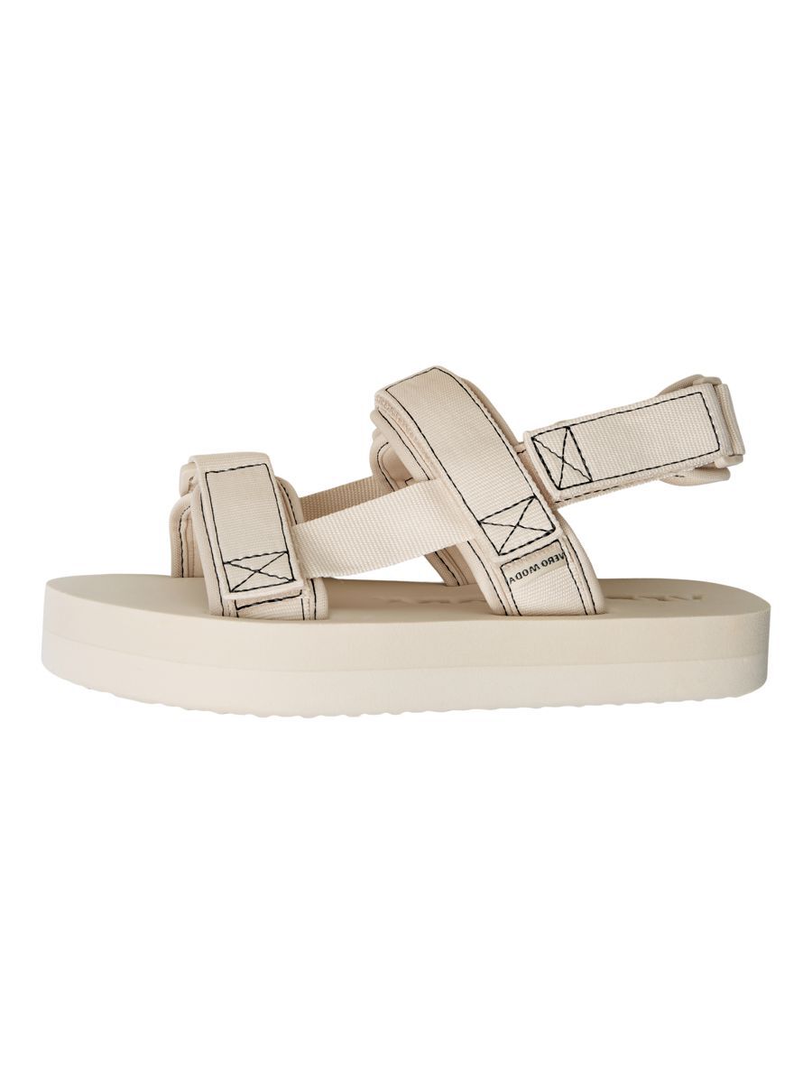 VERO MODA Klettverschluss Sandalen Damen Beige günstig online kaufen