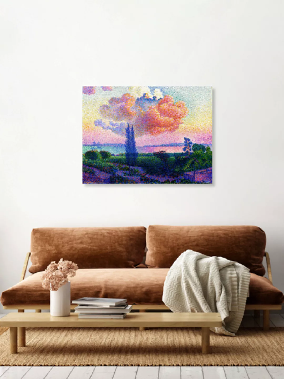 Poster / Leinwandbild - Henri-edmond Cross: Die Rosa Wolke günstig online kaufen