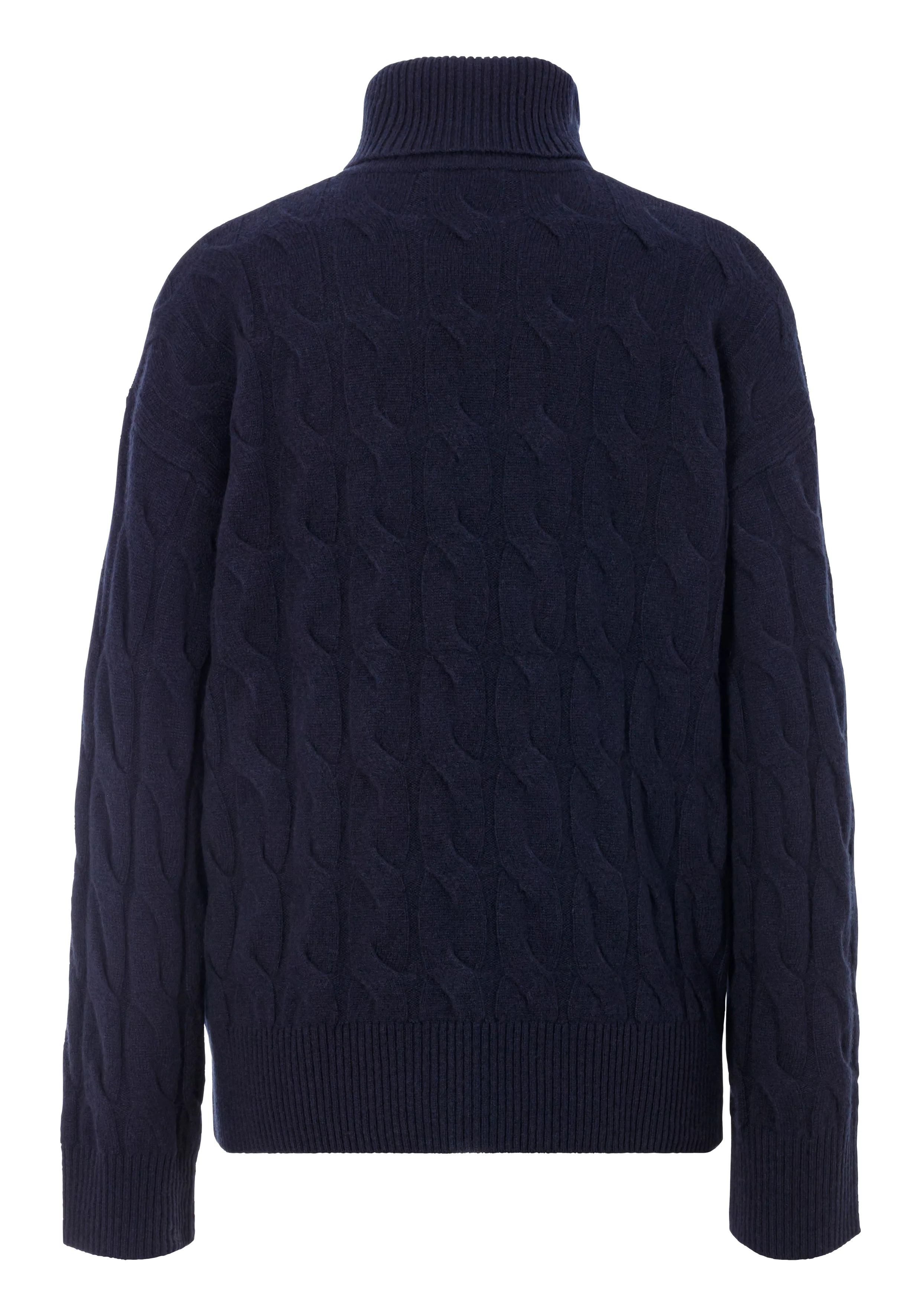 Tommy Hilfiger Rollkragenpullover "SOFT WOOL CABLE ROLL-NK SWEATER", mit Lo günstig online kaufen