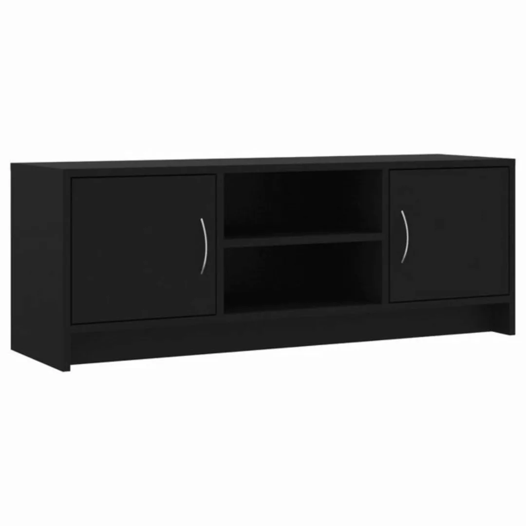 furnicato TV-Schrank Schwarz 102x30x37,5 cm Holzwerkstoff (1-St) günstig online kaufen