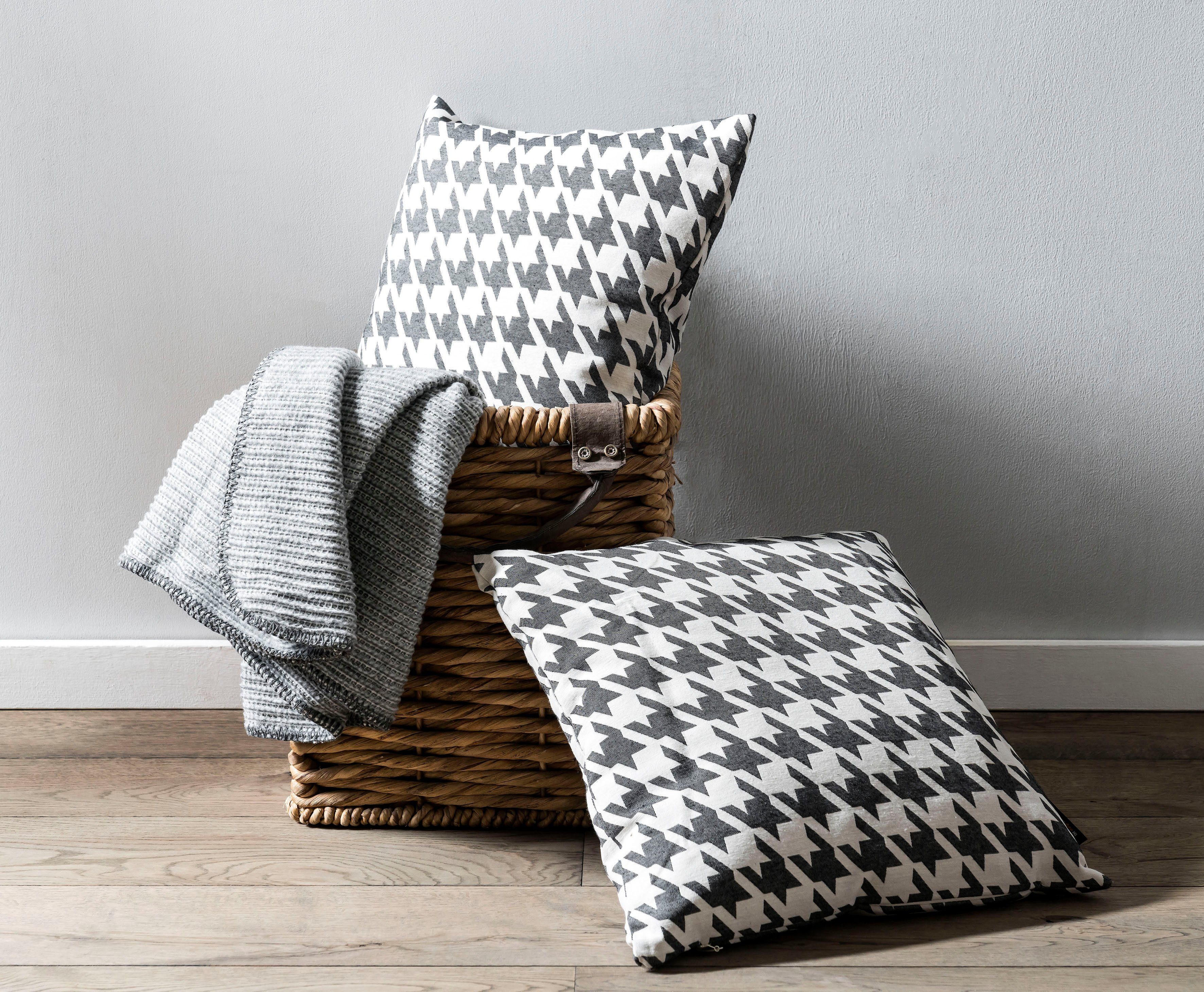 done.® Dekokissen Windsor Bird, Jacquardgewebte Kissenhülle günstig online kaufen