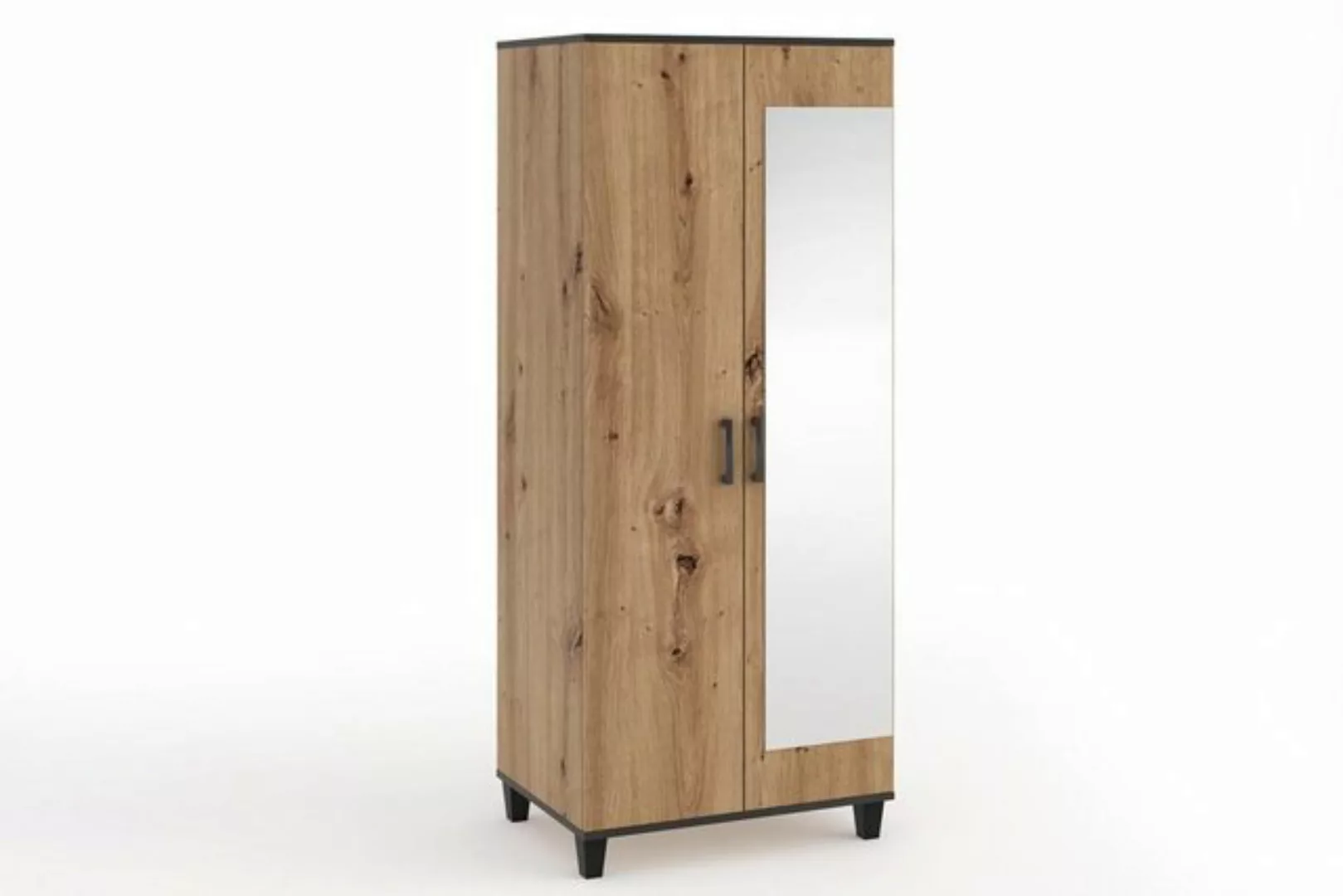 Beautysofa Stauraumschrank P11 (2x Türen, Holzbeine) Stauraumschrank mit Sp günstig online kaufen