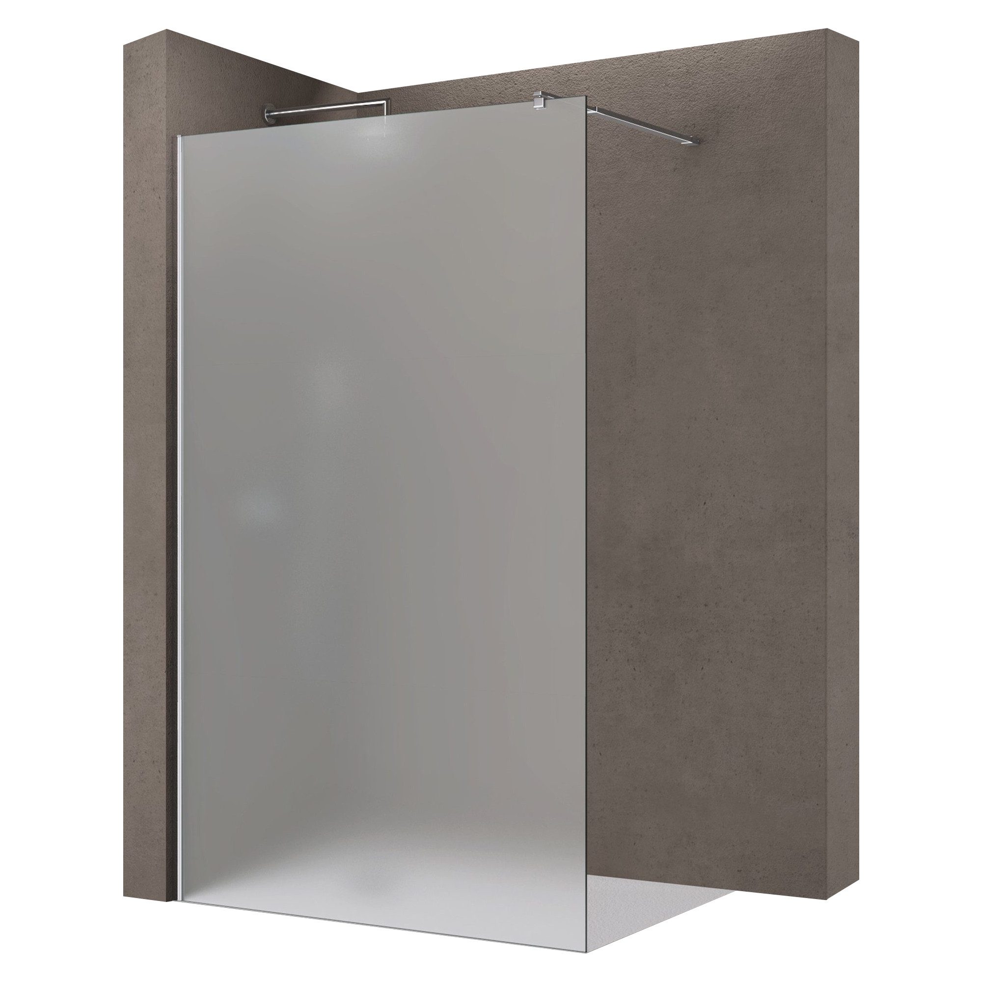 doporro Walk-in-Dusche Duschwand für Dusche Satiniert günstig online kaufen