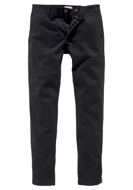 Jack & Jones Herren Chino Hose JJIMARCO JJBOWIE SA - Slim Fit - Schwarz - B günstig online kaufen