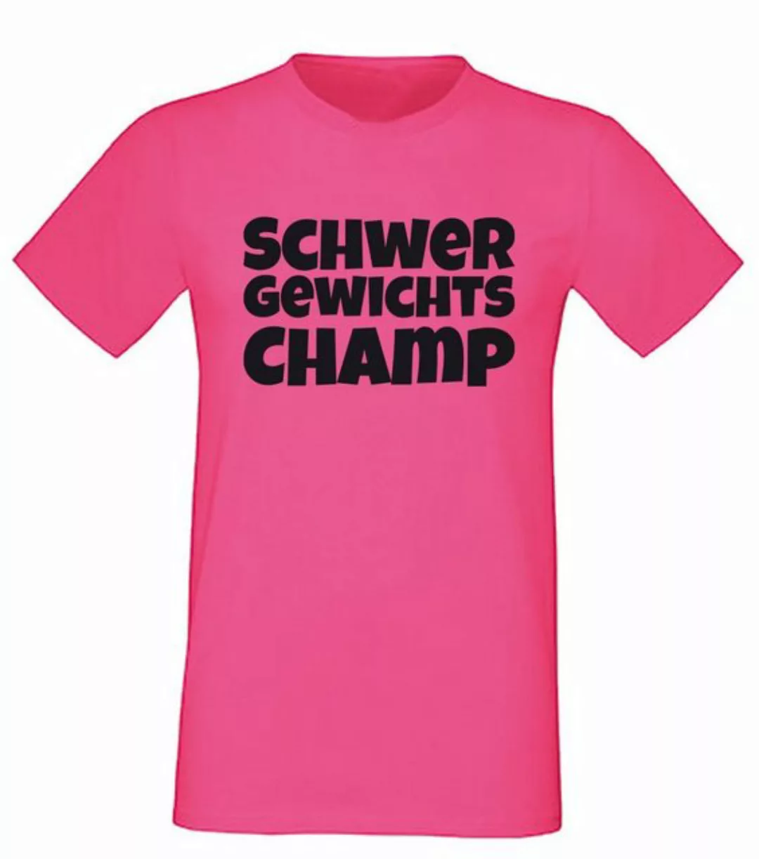 G-graphics T-Shirt Schwergewichts Champ Herren T-Shirt, Pink-Black-Men-Edit günstig online kaufen
