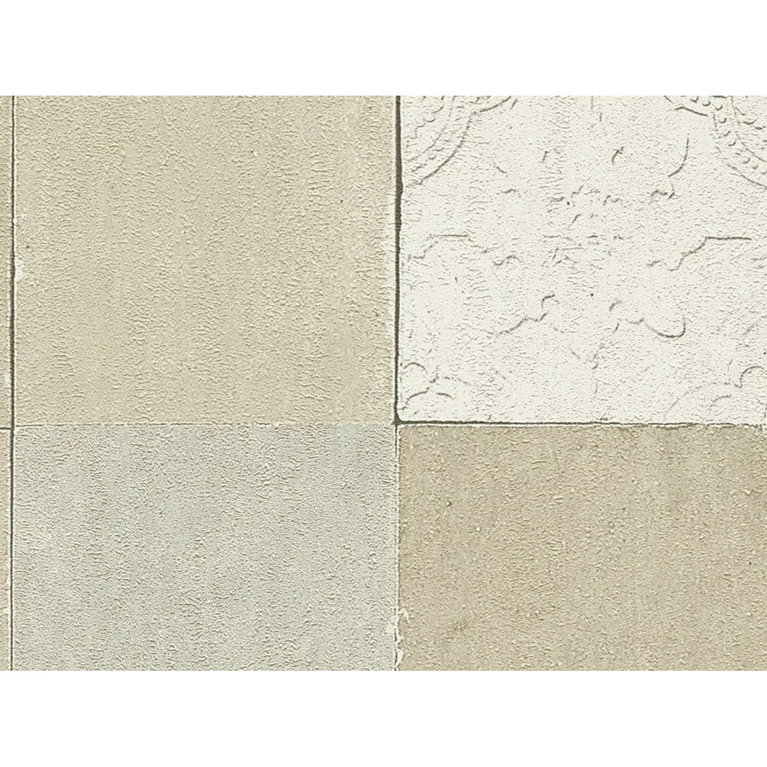 A.S. Création Vliestapete New Walls Fliese Beige FSC® günstig online kaufen