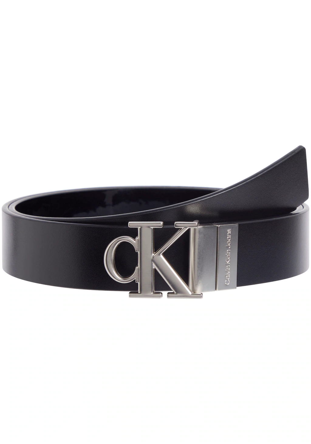 Calvin Klein Jeans Ledergürtel "MONO PL REV LTHR BELT 30MM", Logoprägung am günstig online kaufen