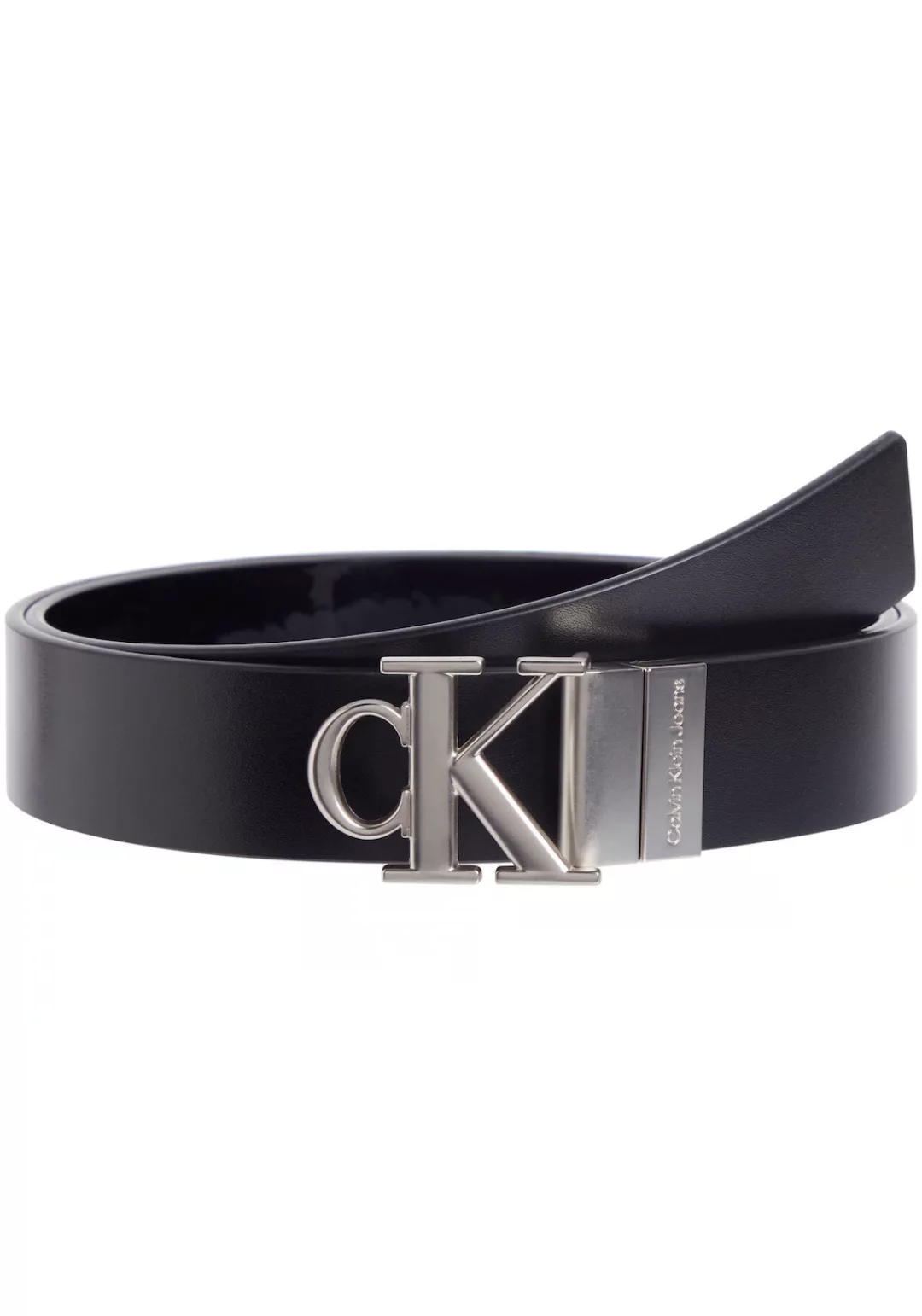 Calvin Klein Jeans Ledergürtel "MONO PL REV LTHR BELT 30MM", Logoprägung am günstig online kaufen