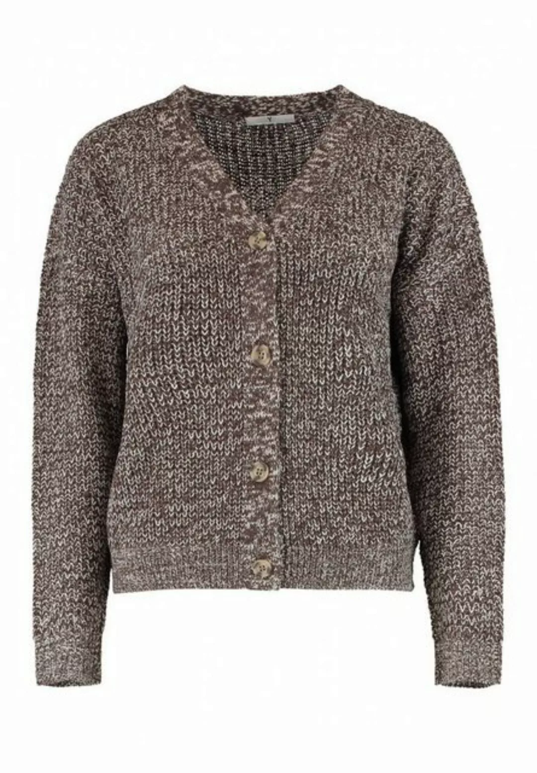 HaILY’S Cardigan Strickjacke Knitted Stretch Cardigan Pi44pa 5923 in Grau günstig online kaufen