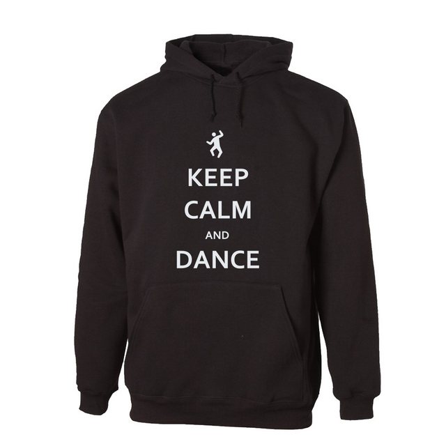 G-graphics Hoodie Keep calm and dance Unisex mit trendigem Frontprint mit S günstig online kaufen