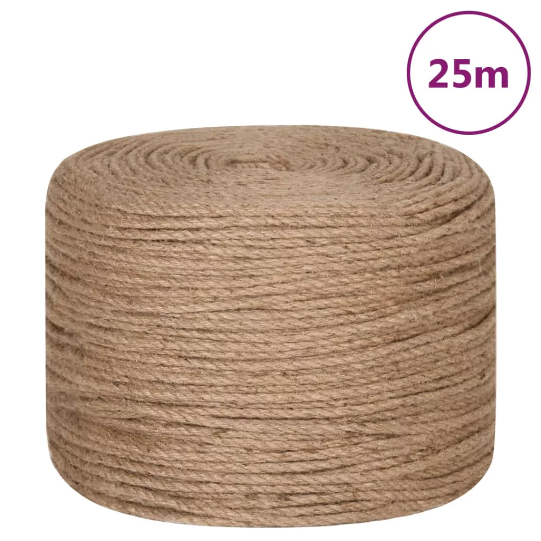 Vidaxl Juteseil 25 M Länge 8 Mm Stärke günstig online kaufen