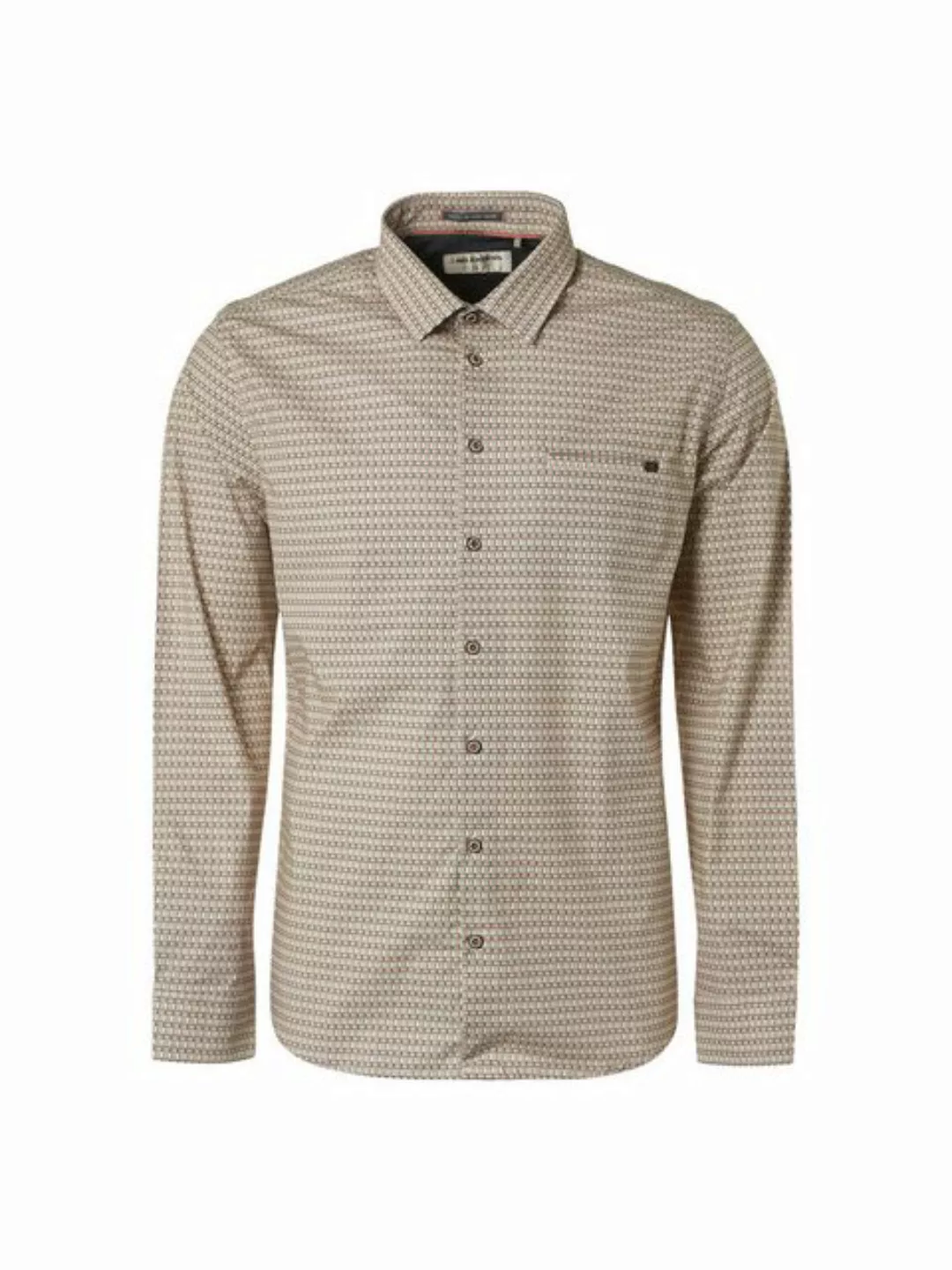 NO EXCESS Langarmshirt Shirt Stretch Allover Printed günstig online kaufen