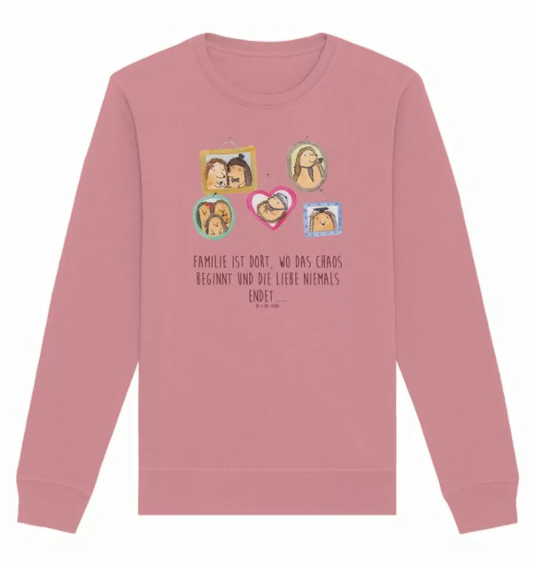 Mr. & Mrs. Panda Longpullover Größe S Igel Familie - Canyon Pink - Geschenk günstig online kaufen