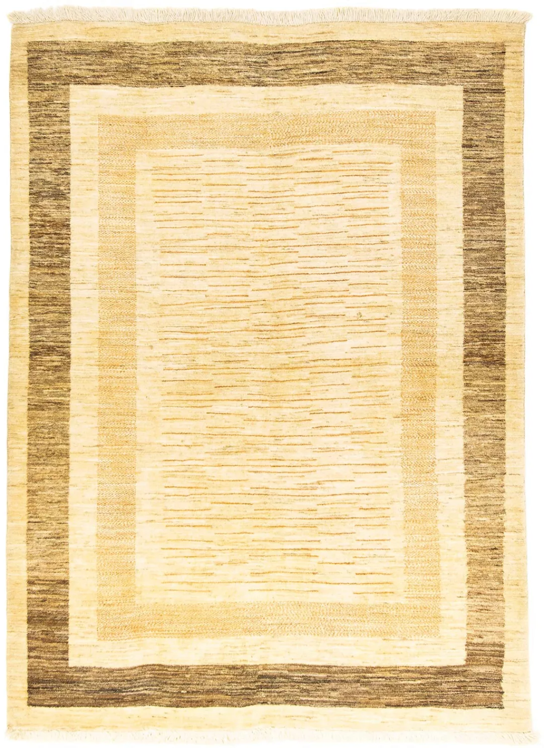 morgenland Wollteppich »Gabbeh - Loribaft Perser - 195 x 146 cm - beige«, r günstig online kaufen