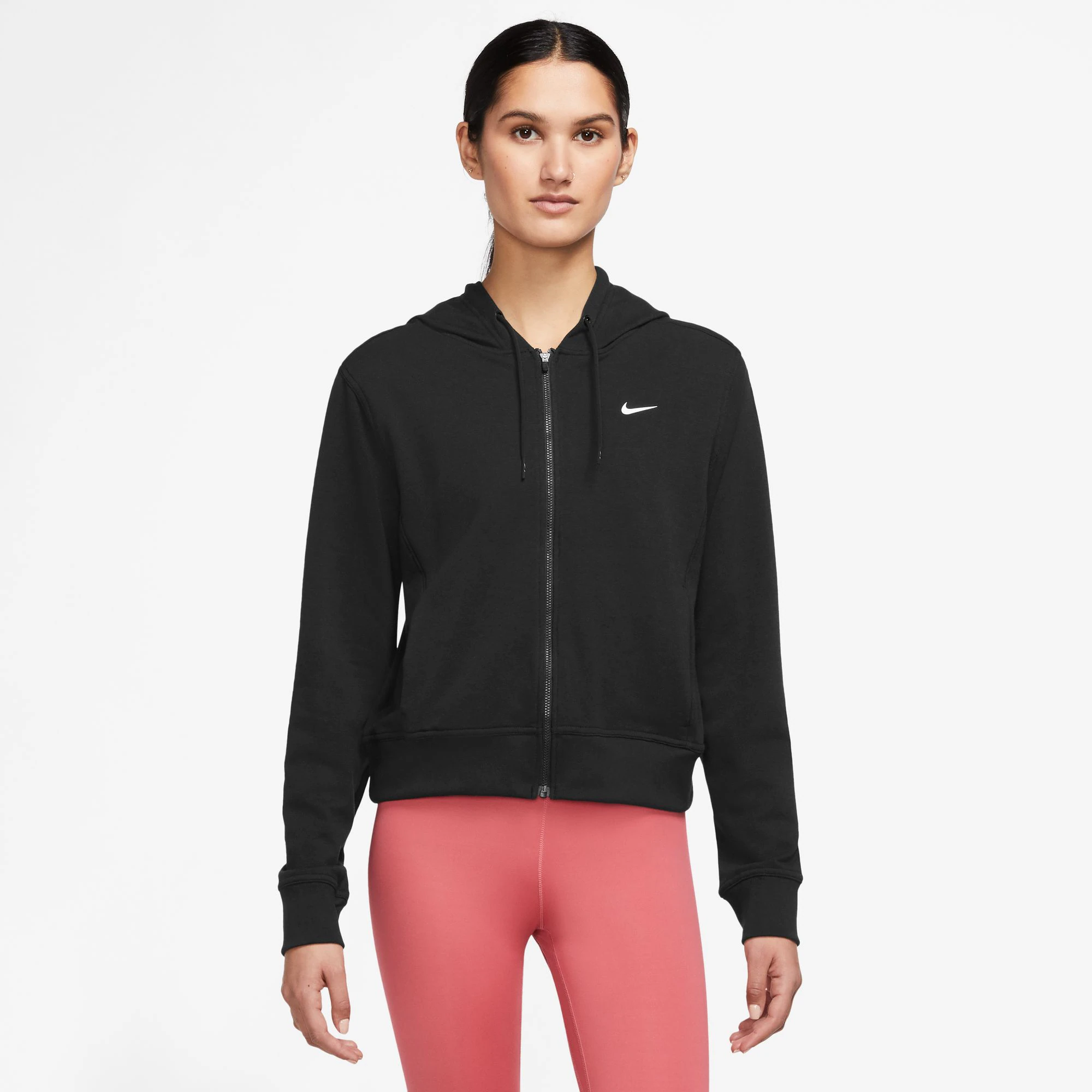 Nike Trainingsjacke "DRI-FIT ONE WOMENS FULL-ZIP HOODIE" günstig online kaufen