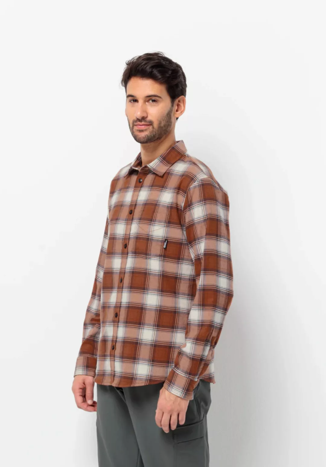 Jack Wolfskin Flanellhemd "WANDERWEG SHIRT M" günstig online kaufen