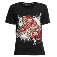 WOMEN T-Shirt SHOES-black- günstig online kaufen