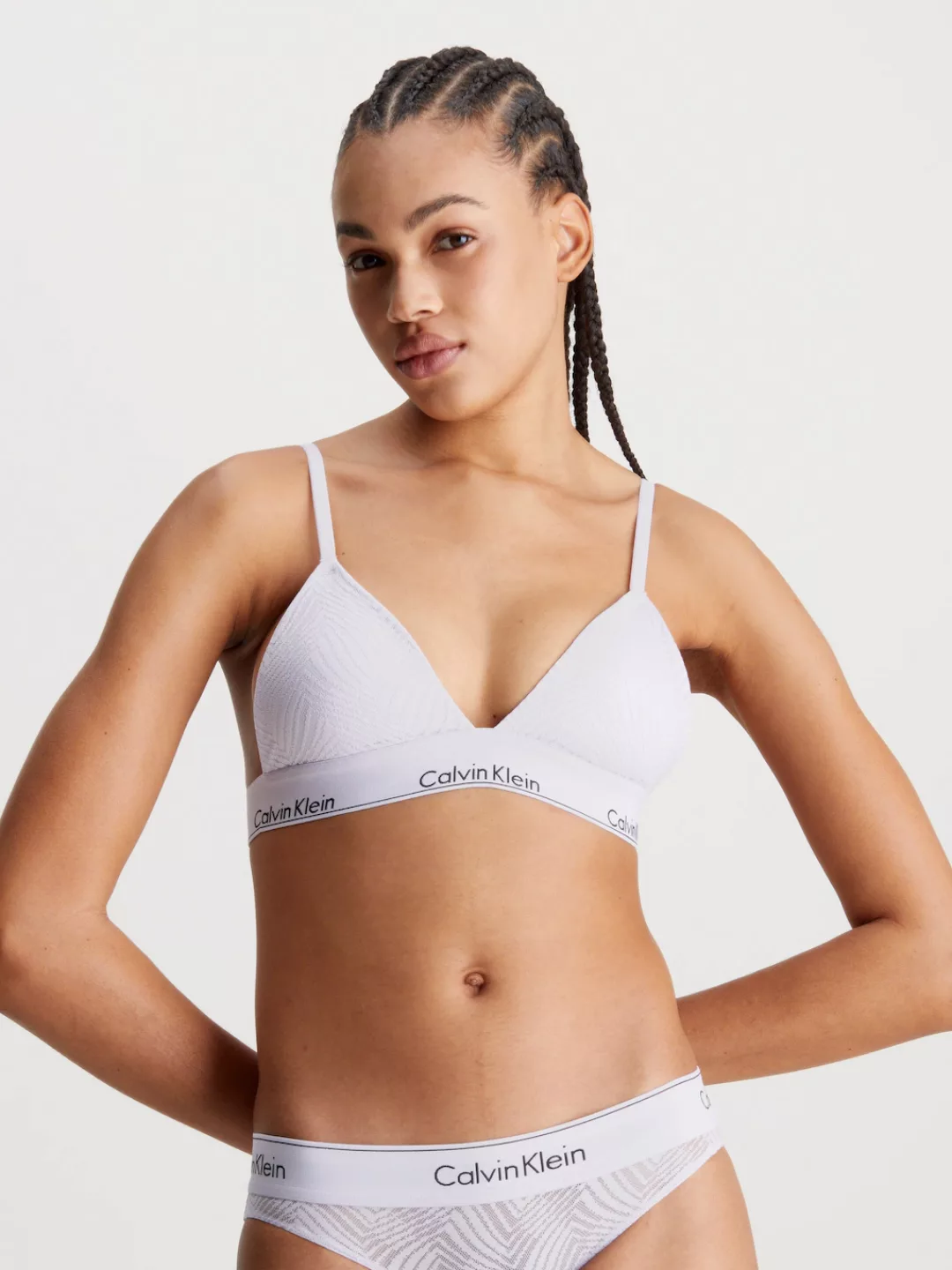 Calvin Klein Underwear Triangel-BH "LIGHTLY LINED TRIANGLE", mit Tierstrukt günstig online kaufen