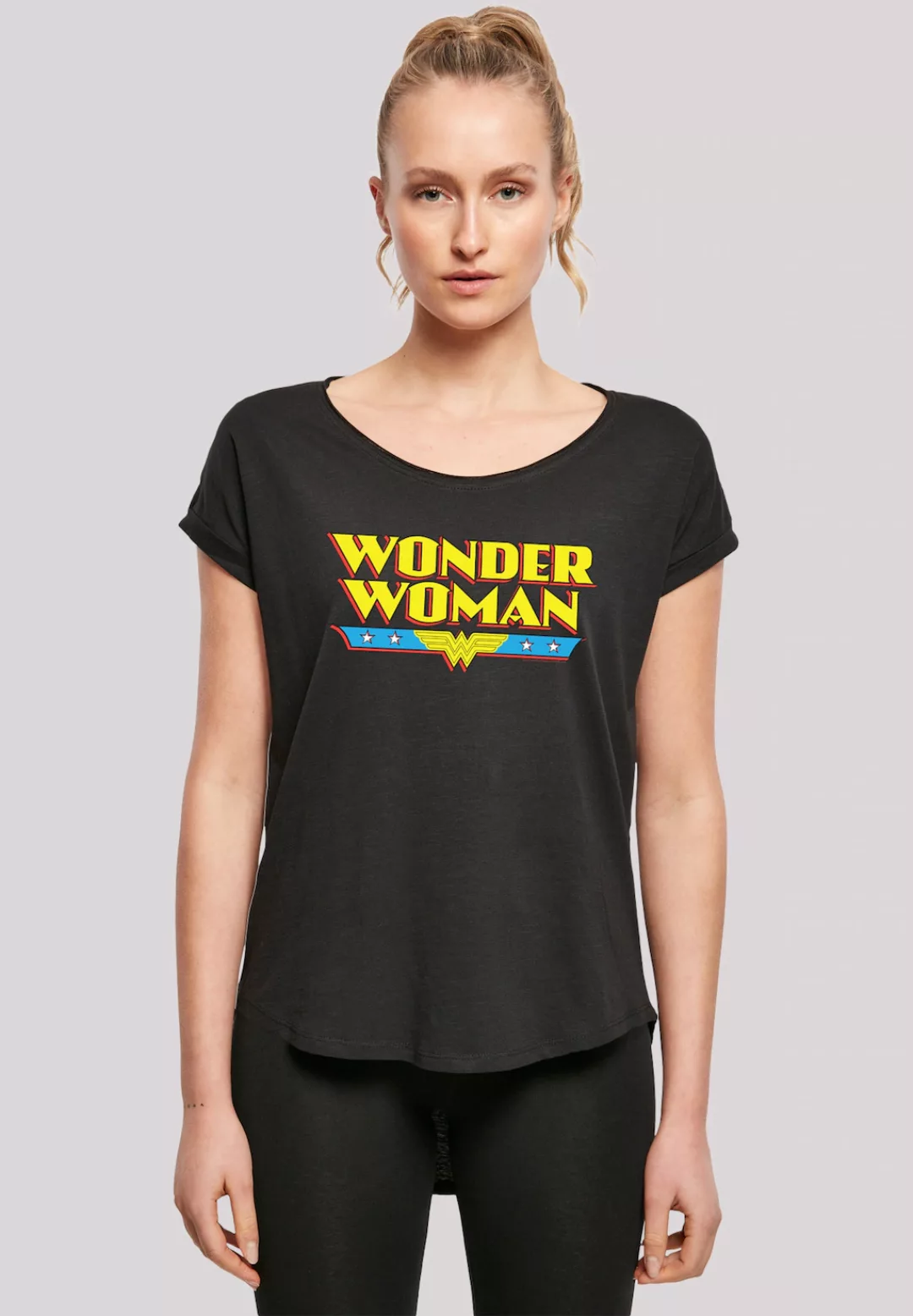 F4NT4STIC T-Shirt DC Comics Wonder Womand Classic Jump Print günstig online kaufen