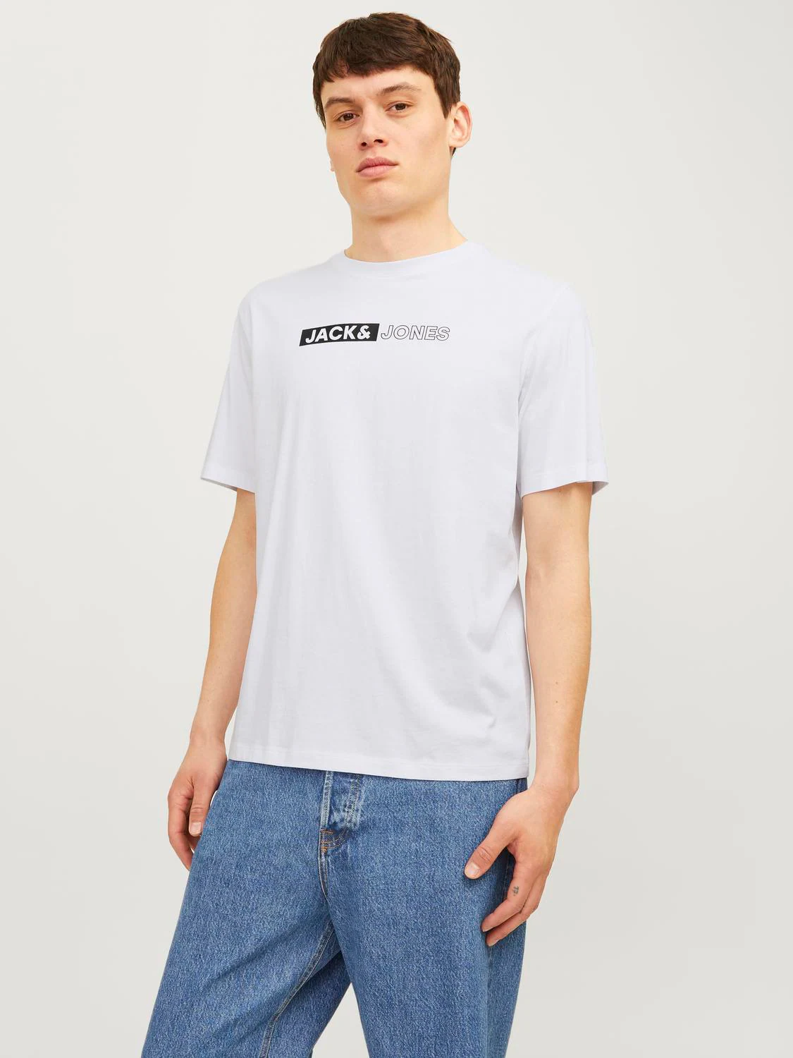 Jack & Jones Herren Rundhals T-Shirt JJECORP LOGO - Regular Fit günstig online kaufen