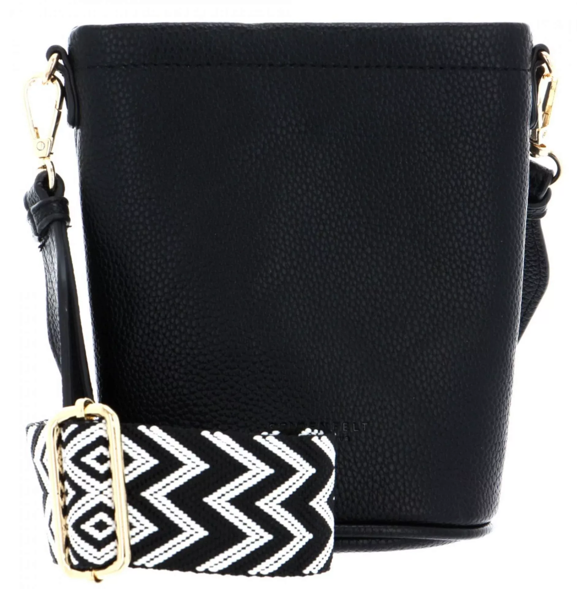 Seidenfelt  Small Bucket Handtasche Persby black/gold günstig online kaufen