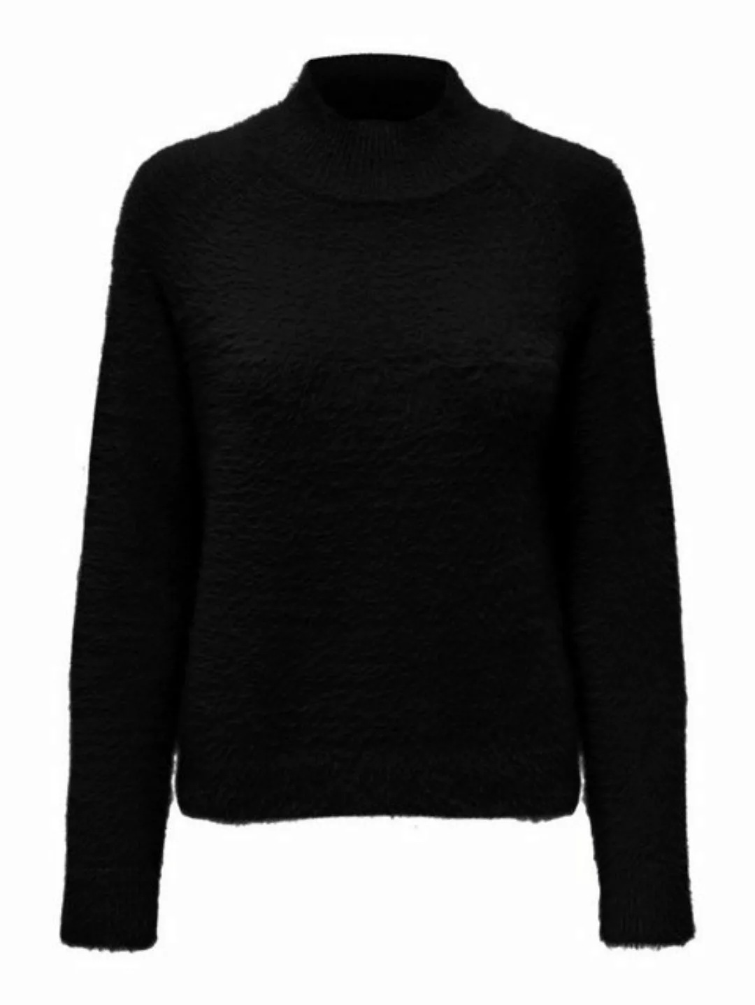 JACQUELINE de YONG Strickpullover Pullover Flauschiger Stehkragen Sweater G günstig online kaufen