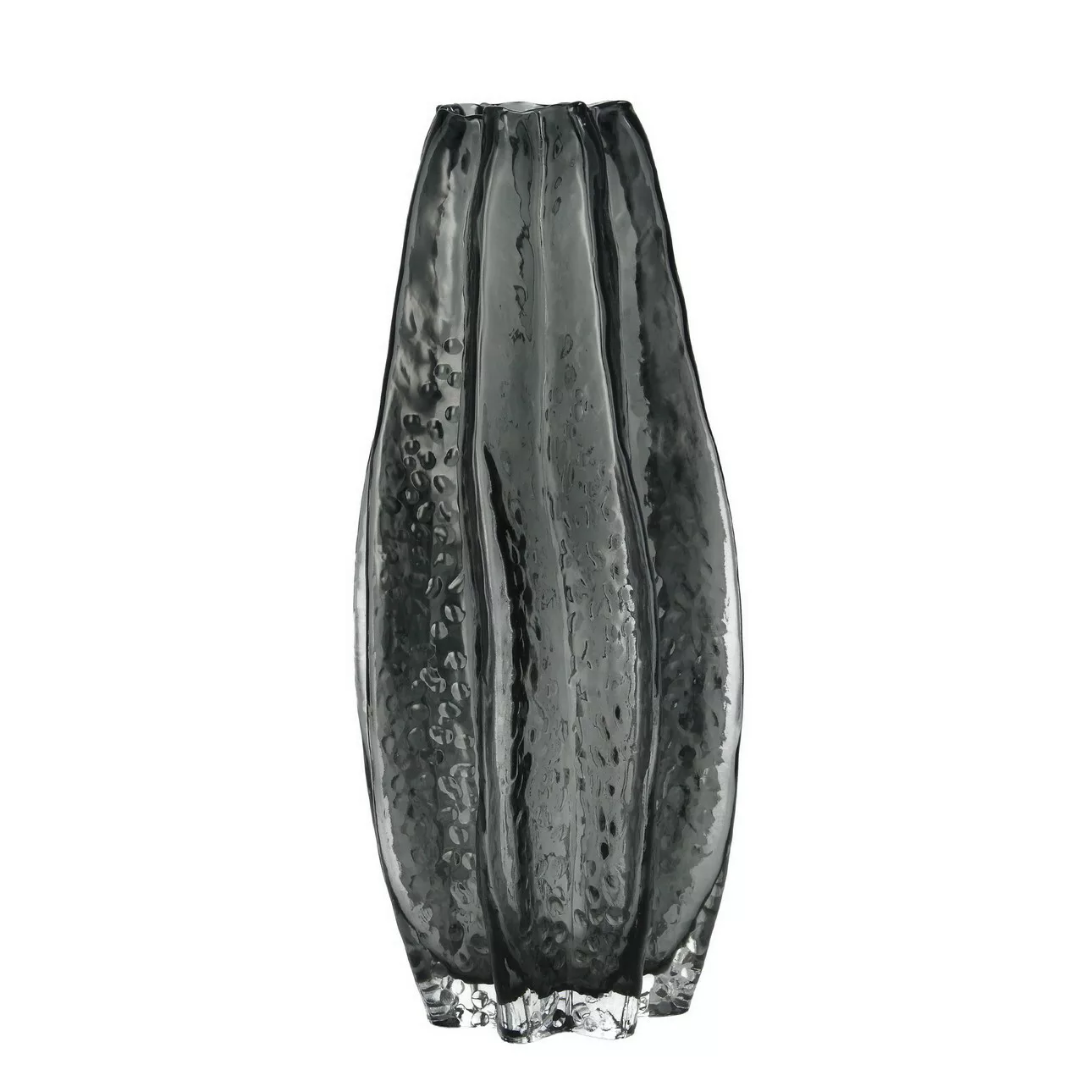 Vase Anemos 14x30cm grey black, 14 x 30 cm günstig online kaufen