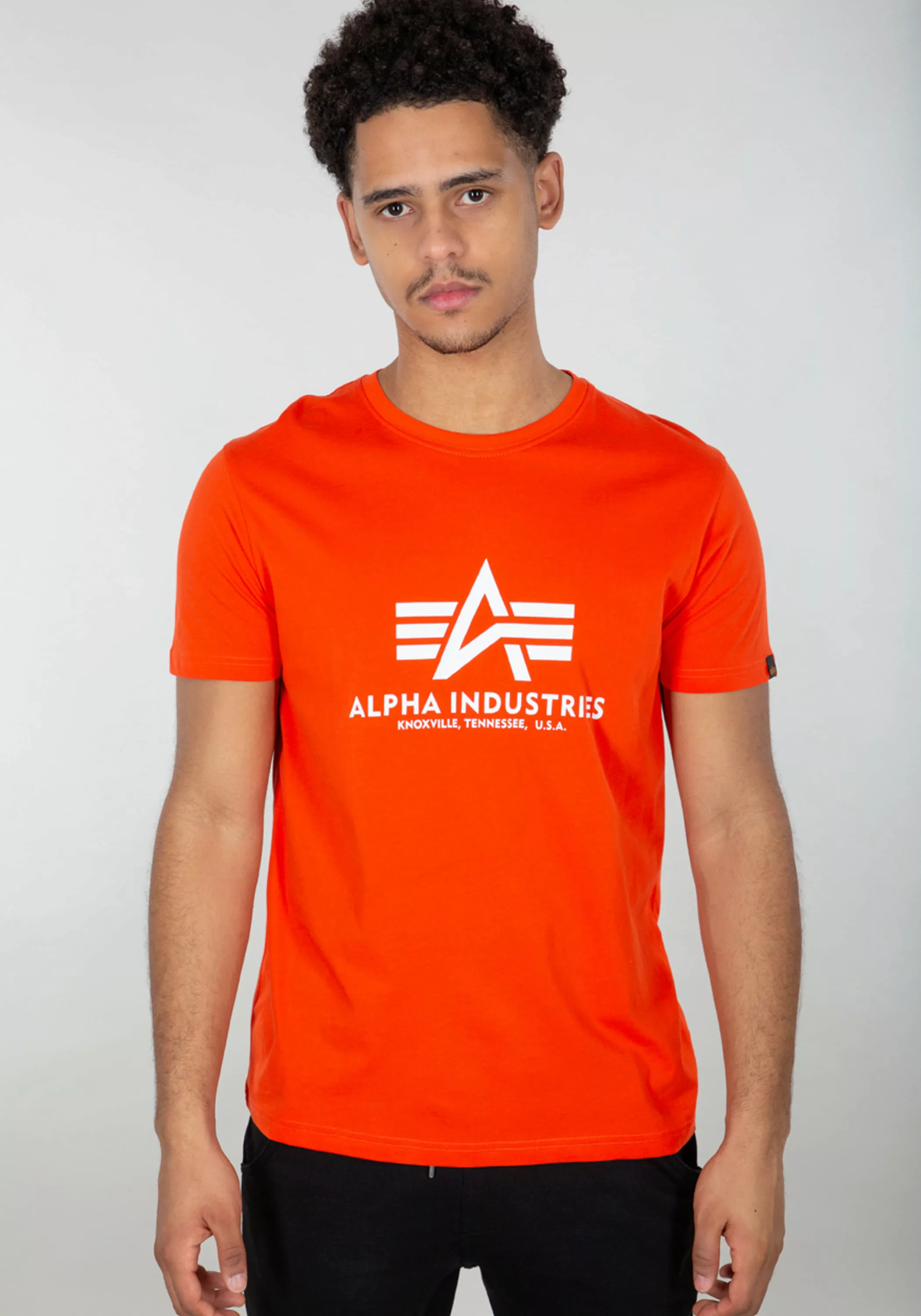 Alpha Industries T-Shirt "Alpha Industries Men - T-Shirts Basic T-Shirt" günstig online kaufen